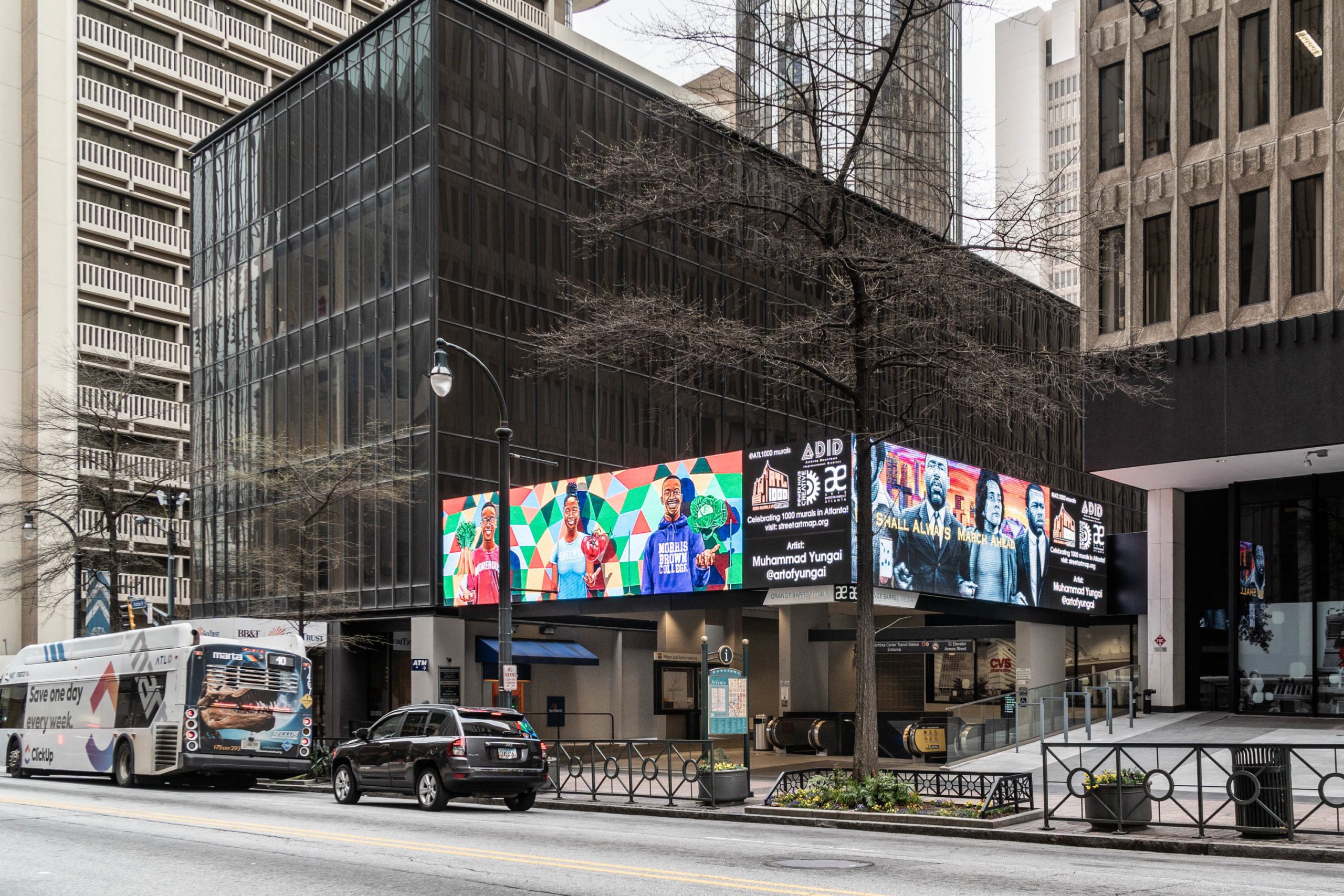 Peachtree Plaza LED Display