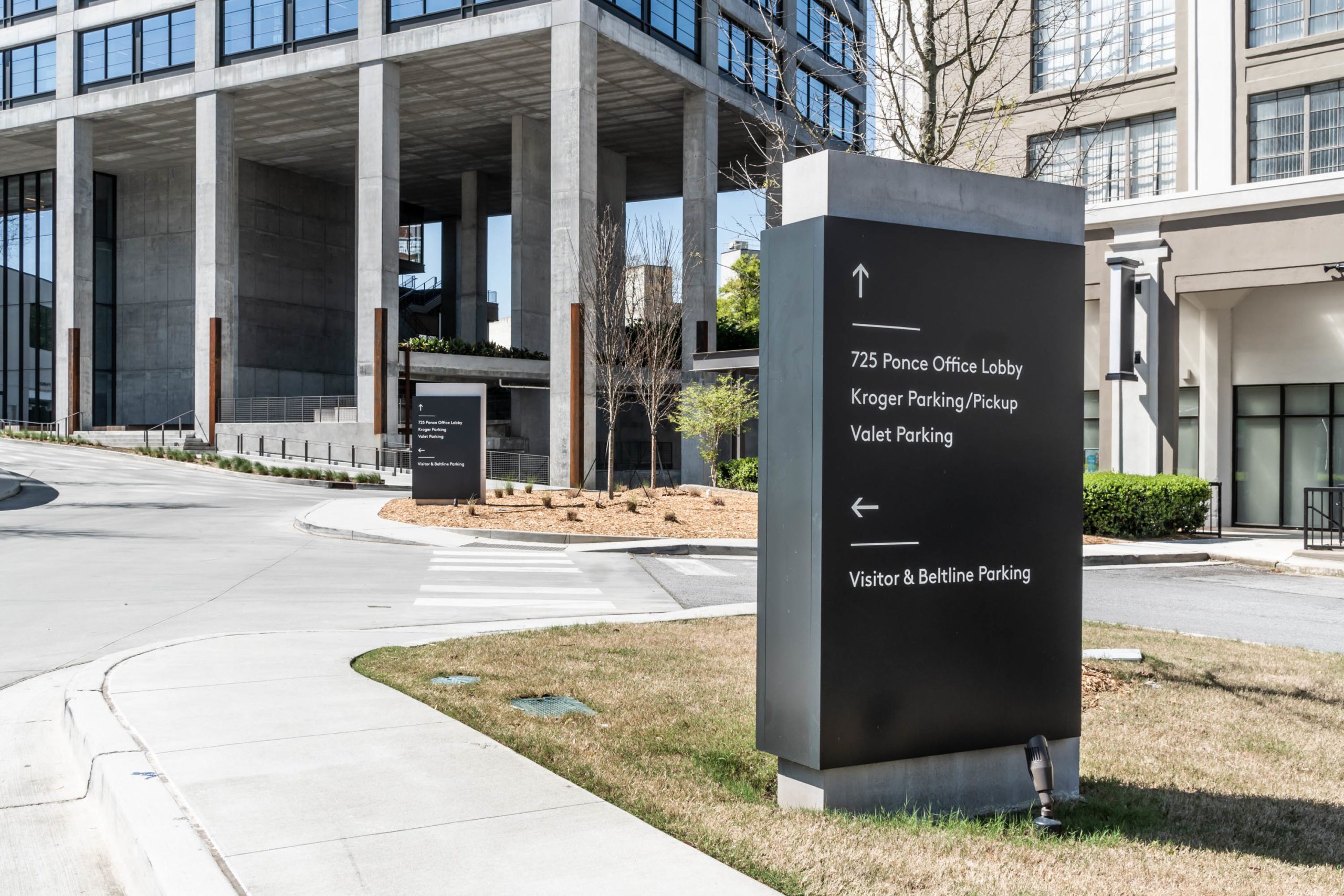 725 Ponce Directional Signs