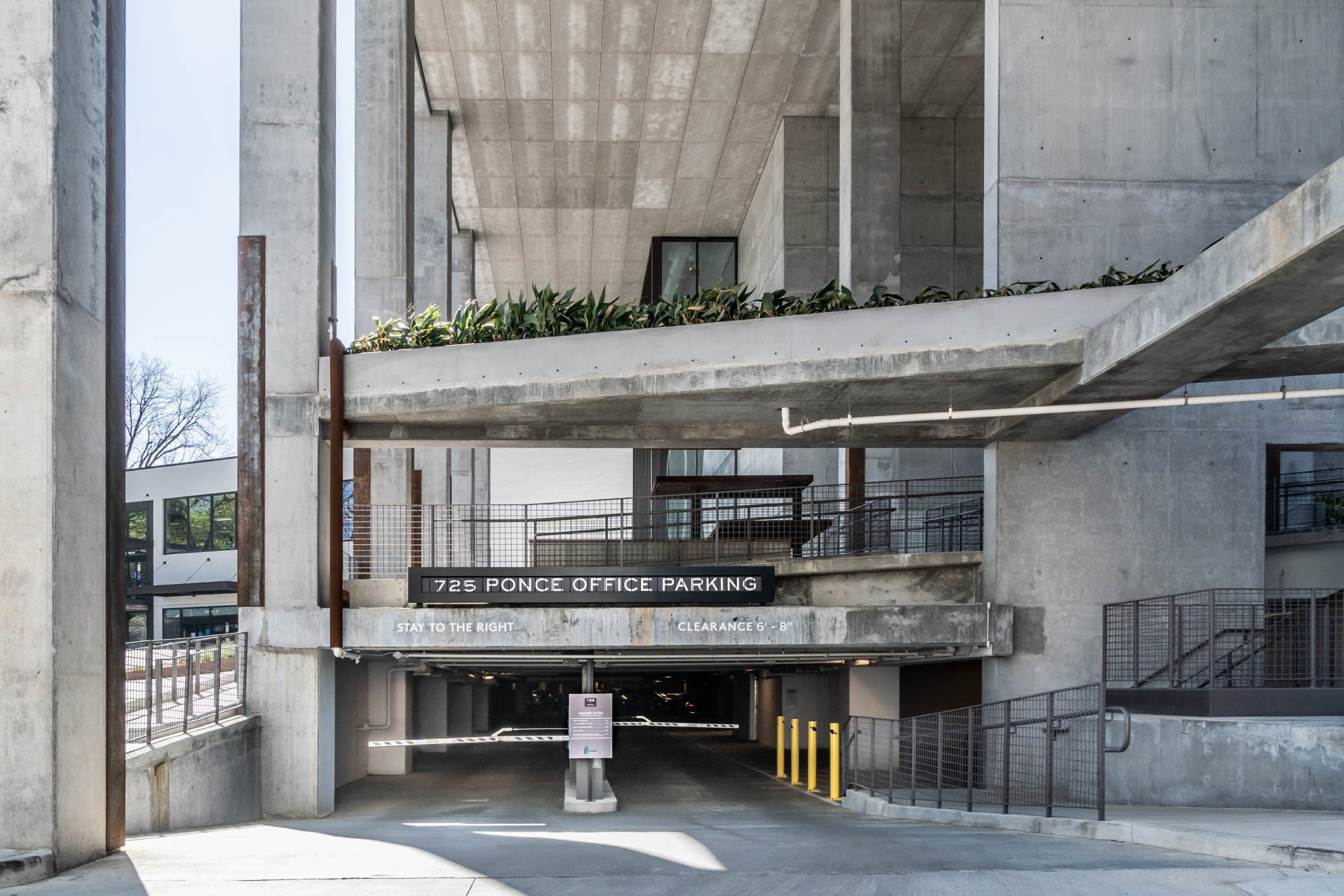 725 Ponce Parking Entrance