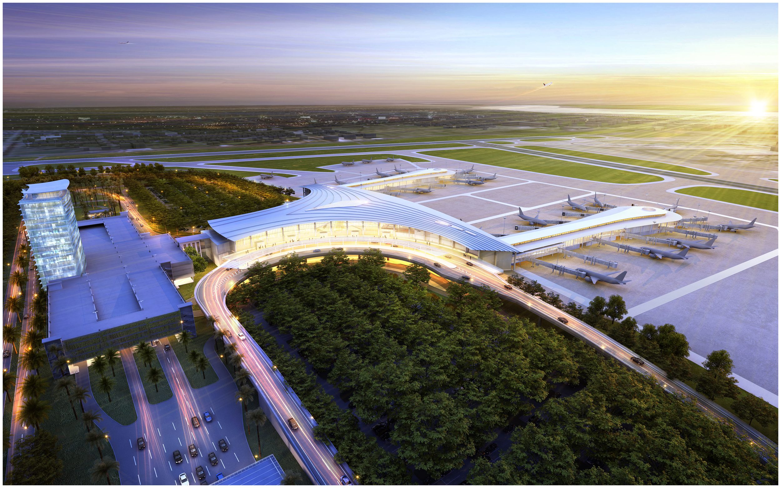 Transportation Construction Project at Louis Armstrong Airport