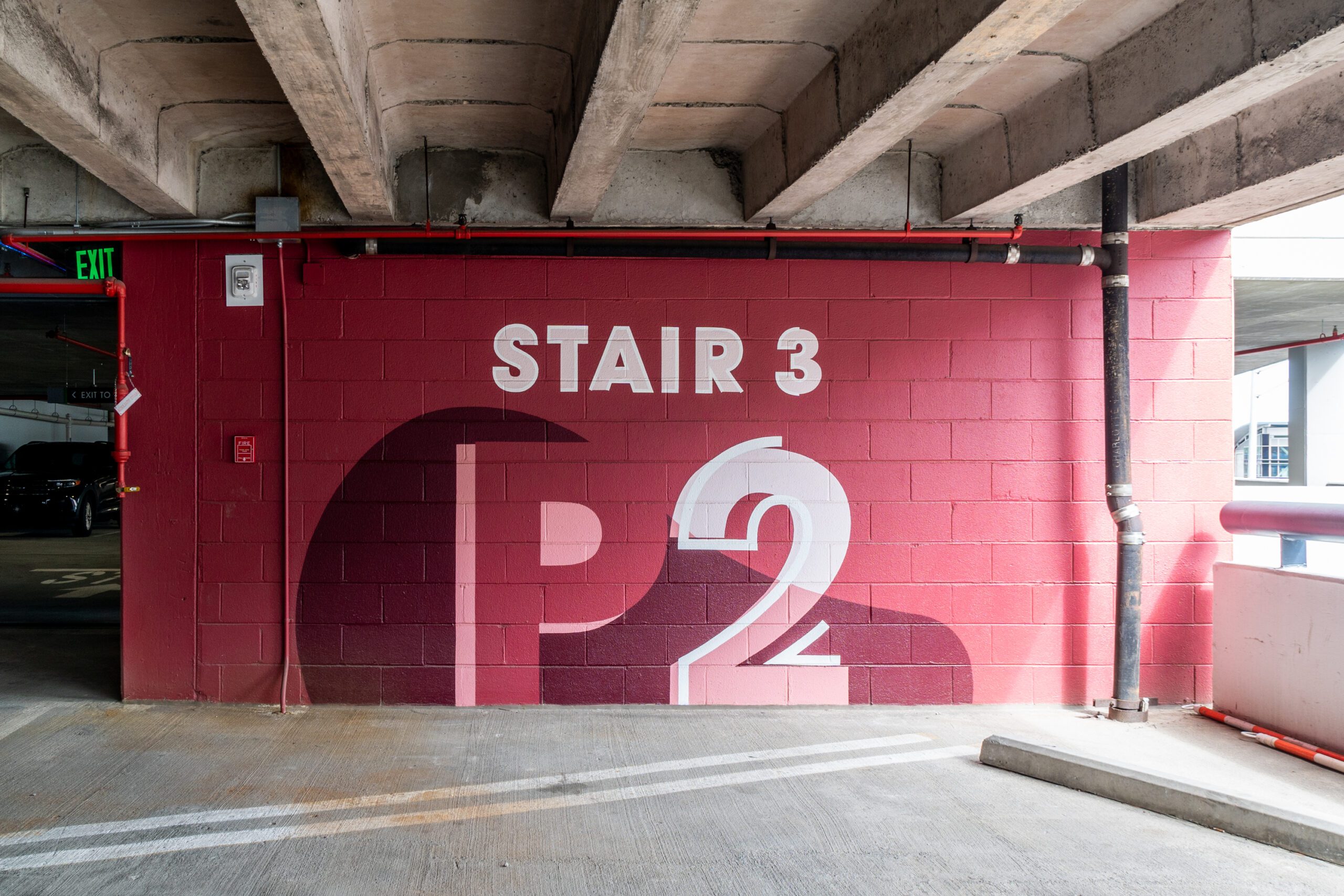 Site Signage - P2 Stair 3